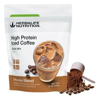 NUTRITION High Protein Iced Coffee Drink Mix: (House Blend 12 oz/343g) Energy and Protein, Made from