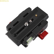 Doublebuy Universal Video Camera Tripod Quick Release Clamp Adapter for Manfrotto for 501 500AH 701H