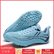 Men Professional Track Field Shoes Women Spikes Sneakers Athlete Running Training Shoes Long Jump Tr