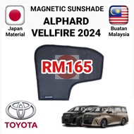 Toyota Alphard Vellfire AH40 AGH40 ANH40 2024 Present Premium Magnetic Sunshade (2/6 pcs)
