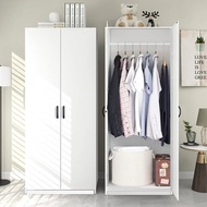 F&F : 2 Door Wardrobe / Almari Pakaian 2 Pintu / almari murah ikea / Kabinet /Kabinet Baju / Almari