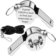 KEYCHIN Fitness Coach Whistle with lanyard A Great Coach is Hard to Find and Impossible to Forget Whistles Gym Workout Gift