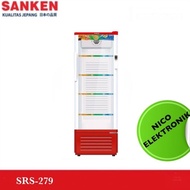Free* Ongkir Sanken Showcase SRS 279 - 5 RAK kotak pendingin minuman