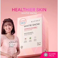 Hot KITSUI Whitie Snow 17's x 15g | Probiotic | Prebiotic | Pencerahan Kulit | Niacinamide |