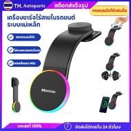 15W MagSafe Car Charger: Removable Phone Holder With 360 Stand Magnetic