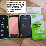 Oppo Reno 7Z 5G/Reno 6Z 5G/RENO 8Z 5G/A74 4G/A95/A96 4G/A94 4G/realme 8 screen with free glue