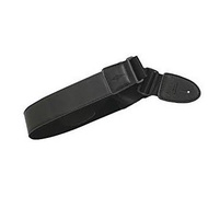 ALVAREZ ALS LEATHER SUEDE GUITAR STRAP BLACK