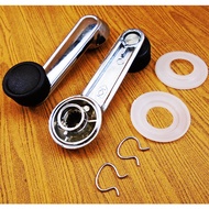 (1 Set = 2 Pieces) Hand Crank Mirror TOYOTA KE-30 70 Can Fit Both Left-Right. With Saucer And Spring