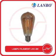 FILAMENT LAMP LED LAMP/ FILAMENT LAMP/ WARM WHITE/ 4 Watt LED/ CAFE LAMP/ DECORATIVE LED/