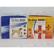 [PER BOX] Endex 4000 / 8000 Oral Edectocide Prevention En-Dex for Ticks Fleas Heartworm Mange Detick