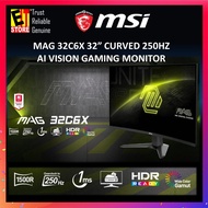 MSI MONITOR MAG 32C6X GAMING 32" Curved1ms 250HZ REFRESH RATE | FULL HD  HDR READY AMD FREE SYNC | 3