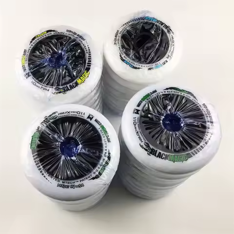 8 Pcs MPC Black Magic Skate Wheels SRC XXFirm XFirm Firm 110 100 90mm Marathon Racing Tires For Inli