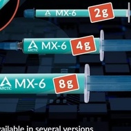 Thermal Paste - Arctic Mx-6 2/s 4 Grams/ 8 Grams - Thermal Grease Arctic Mx6 8 Grams / 4 Grams 2 Gra