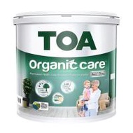 สีน้ำทาภายใน ชนิดกึ่งเงา TOA ORGANIC CARE BASE B สีขาว 9 ลิตร (1213490)