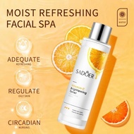SADOER Vitamin C Toner Fresh Orange Essence Moisturizing and Whitening Toner  glad2glow 120ml