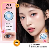 Kính áp tròng EYEIYAGI lens xanh đại dương Colorpop Blue cận 3 tháng độ cận 0-8 DIA 14.2mm | Lens ch