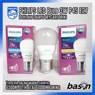 PHILIPS LED Bulb 3W E27 P45 - MyCare Mini LED Light Bulb