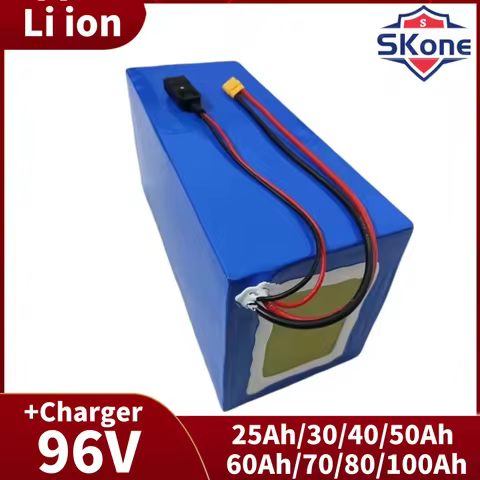 SKone 50Ah 96v 80Ah 100Ah 30Ah 40Ah lithium ion battery BMS for 5000w motor robot scooter motorcycle