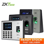 ZKTeco K20/K30/K40 Fingerprint Time Attendance Machine Time Clock Card Time Recorder Fingerprint Door Access Control Sup