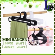 (1 PC) MINI HANGER TUDUNG BAWAL SHAWL Square Round Belt Scarf Tie Plastic Display 13CM/14CM/17CM/22C