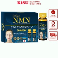 Nmn Collagen Whitening Drinks Support All Freckles Glutathione Nano Drinking Water Japan Box Of 8 Bottles