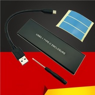 NEW M2 SSD Case NVME Enclosure M.2 to USB 3.1 Type C SSD Enclosure Adapter NVME SSD Disk Box M.2 SSD