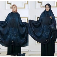 Telekung jumbo exclusive. Telekung Taqwa satin/silk exclusive premium pattern plain ️ ️ ️ ️