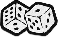 Dice Rug Bath Mat, Soft Bath Microfiber Rug, Unique Aesthetic Retro Area Rugs, Absorbent Non-Slip Ba