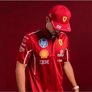 NEW 2025 2026 Scuderia Ferrari F1 t-shirt POLO