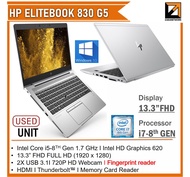 HP ELITEBOOK LAPTOP  ZBOOK 14u G5 / 840 G1 / 840 G2 / 840 G3 / 840 G4 / 840r G4 / 830 G5 INTEL CORE i5 / i7 (1 YEAR WARRANTY T&amp;C) WINDOWS PRO 10