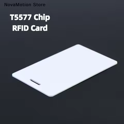 [NM]1/3/5Pcs 125Khz RFID T5577 Writable Thick Card RFID Copy Rewritable Duplicate T5577 Blank Card C