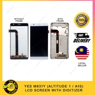 YES M631Y (ALTITUDE 1 / A1S) LCD SCREEN WITH DIGITIZER FULLSET (WITH / NO FRAME)