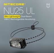 Nitecore NU25UL 400lm 45g 三色 遠近光 USB-C充電頭燈 NU25 UL