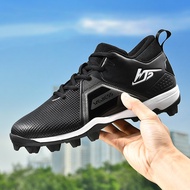 Men's Baseball Shoes Training Long Spikes Softball Shoes Non-slip Cleats And Turf Softball Sneakers 