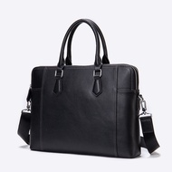 Japanese Business Tote Mens Bag Men Leather  Side Bags Executive Briefcase Man Luxury Laptop Bag Sui