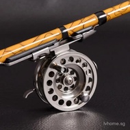Hot Sales ! D50/D60 Ultralight CNC Aluminum 1:1 2 Bearings Ice Fly Fishing Reel Right Hand  Dropship