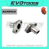 SPARE PART(BG328) : CARBURETOR MANIFOLD/TAPAK CARBURETOR MESIN RUMPUT PARTS T328 TANAKA