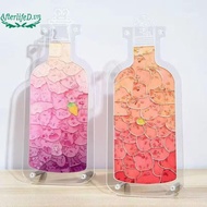 AF Acrylic Puzzle Cute 3D Jigsaw Animal Pig Cartoon Shape Creative Hard Block Assembly Bottle Funny 