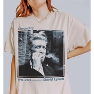 David Lynch T-Shirt Shirt Let's Relax Peacefully. Retro Movie