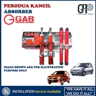 Perodua Kancil  GAB ABSORBER HEAVY DUTY RED SUPER-R  1 Pairs (2pcs)