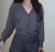 OWN MONEY Diamond Cardigan เสื้อคลุม คาร์ดิแกน สเวตเตอร์ เสื้อโค้ท เสื้อกันหนาว