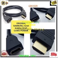 G294 ORIGINAL HDMI EXTENSION CABLE 30cm JACK MALE FEMALE LAPTOP TV JACK Connection PS Voice Image COMPUTER BOOT PLUG Connector SWITCH ROUTER MODEM COMPUTER Branch ANYCAST DVD DONGLE Figure 30 HDMI CABLE Branch Connection MALE FEMALE EXTENSION CABLE Connec