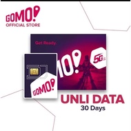 ◧ ♙ ♞,♘Gomo  Sim With Unlimited Data 30 Days