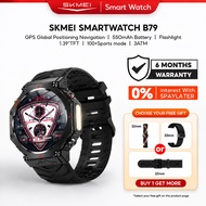 SKMEI B79 Smart Watch Originl 1.39" 60Hz Blood Pressure Monitor  GPS 3 Flashlight 550mAh 3ATM Waterp