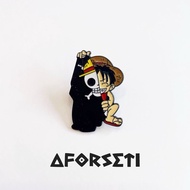 Enamel PIN “LUFFY 2" BROS PIN / BROOCH / COUPLE PIN / AESTHETIC PIN / CUTE PIN / BUTTON PIN / PIN PI
