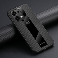 Casing for Oppo A6 5G China OppoA6 Phone Case Leather Acrylic Carbon Fiber Soft Silicone Edges Prote