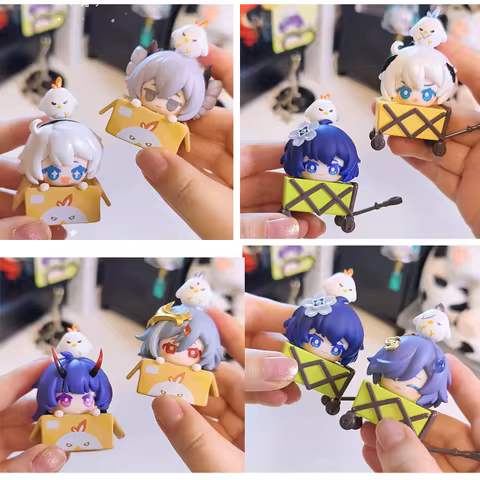new Honkai Impact 3 Mihoyo Kiana Raiden Mei Bronya Rand Seele Fuhua Model ornament Game Christmas ch