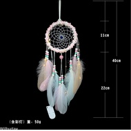 Wilburtay Dream Catcher Bedroom Feather Lantern Dream Catcher