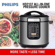 Qoo10 SPECIAL!!! Philips HD2137  All In One Cooker| Pressure Cook Slow Cook Multi Cooker