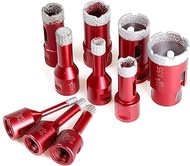 Diamond bit 1PCS 6mm-68mm Diamond Vacuum Brazed Dry Drilling Core Bits M14 Thread Crown Porcelain Ce